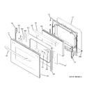 Diagram for 6 - Lower Door