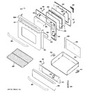 Diagram for 4 - Door & Drawer Parts