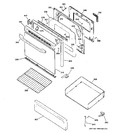 Diagram for 4 - Door & Drawer Parts