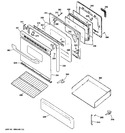 Diagram for 4 - Door & Drawer Parts