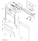 Diagram for 1 - Escutcheon & Door Assembly