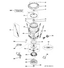 Diagram for 3 - Tub, Suspension & Drive Components