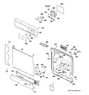 Diagram for 1 - Escutcheon & Door Assembly