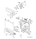 Diagram for 1 - Escutcheon & Door Assembly