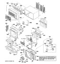 Diagram for 1 - Cabinet & Components