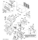 Diagram for 1 - Cabinet & Components