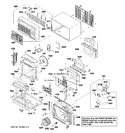 Diagram for 1 - Cabinet & Components