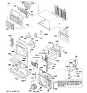 Diagram for 1 - Cabinet & Components