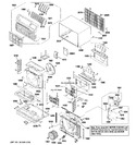 Diagram for 1 - Cabinet & Components