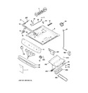 Diagram for 1 - Gas & Burner Parts