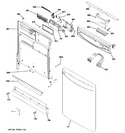 Diagram for 1 - Escutcheon & Door Assembly