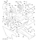 Diagram for 3 - Motor, Blower & Belt