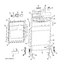 Diagram for 1 - Escutcheon & Door Assembly