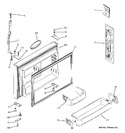 Diagram for 1 - Freezer Door