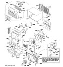 Diagram for 1 - Cabinet & Components