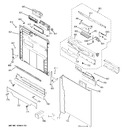 Diagram for 1 - Escutcheon & Door Assembly