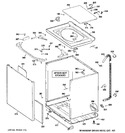 Diagram for 2 - Cabinet, Cover & Front Panel