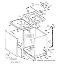 Diagram for 2 - Cabinet, Cover & Front Panel