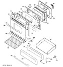 Diagram for 4 - Door & Drawer Parts