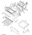 Diagram for 4 - Door & Drawer Parts