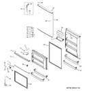 Diagram for 1 - Doors