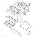 Diagram for 4 - Door & Drawer Parts