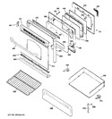 Diagram for 4 - Door & Drawer Parts