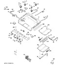 Diagram for 1 - Gas & Burner Parts