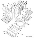 Diagram for 4 - Door & Drawer Parts