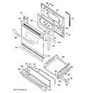 Diagram for 4 - Door & Drawer Parts