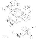 Diagram for 1 - Gas & Burner Parts