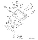 Diagram for 1 - Gas & Burner Parts