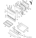 Diagram for 4 - Door & Drawer Parts