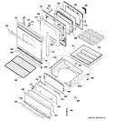 Diagram for 4 - Door & Drawer Parts