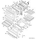 Diagram for 4 - Door & Drawer Parts