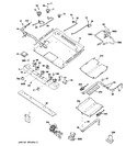 Diagram for 1 - Gas & Burner Parts