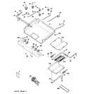 Diagram for 1 - Gas & Burner Parts