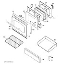 Diagram for 4 - Door & Drawer Parts