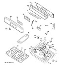 Diagram for 2 - Control Panel & Cooktop