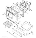 Diagram for 4 - Door & Drawer Parts