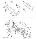 Diagram for 1 - Backsplash, Blower & Motor Assembly