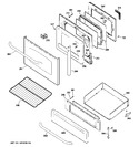 Diagram for 4 - Door & Drawer Parts