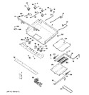 Diagram for 1 - Gas & Burner Parts