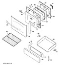 Diagram for 4 - Door & Drawer Parts