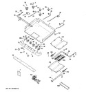 Diagram for 1 - Gas & Burner Parts