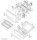 Diagram for 4 - Door & Drawer Parts