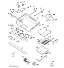 Diagram for 1 - Gas & Burner Parts