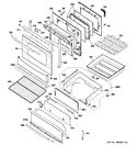 Diagram for 4 - Door & Drawer Parts