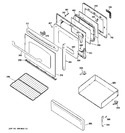 Diagram for 4 - Door & Drawer Parts