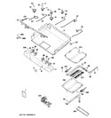 Diagram for 1 - Gas & Burner Parts